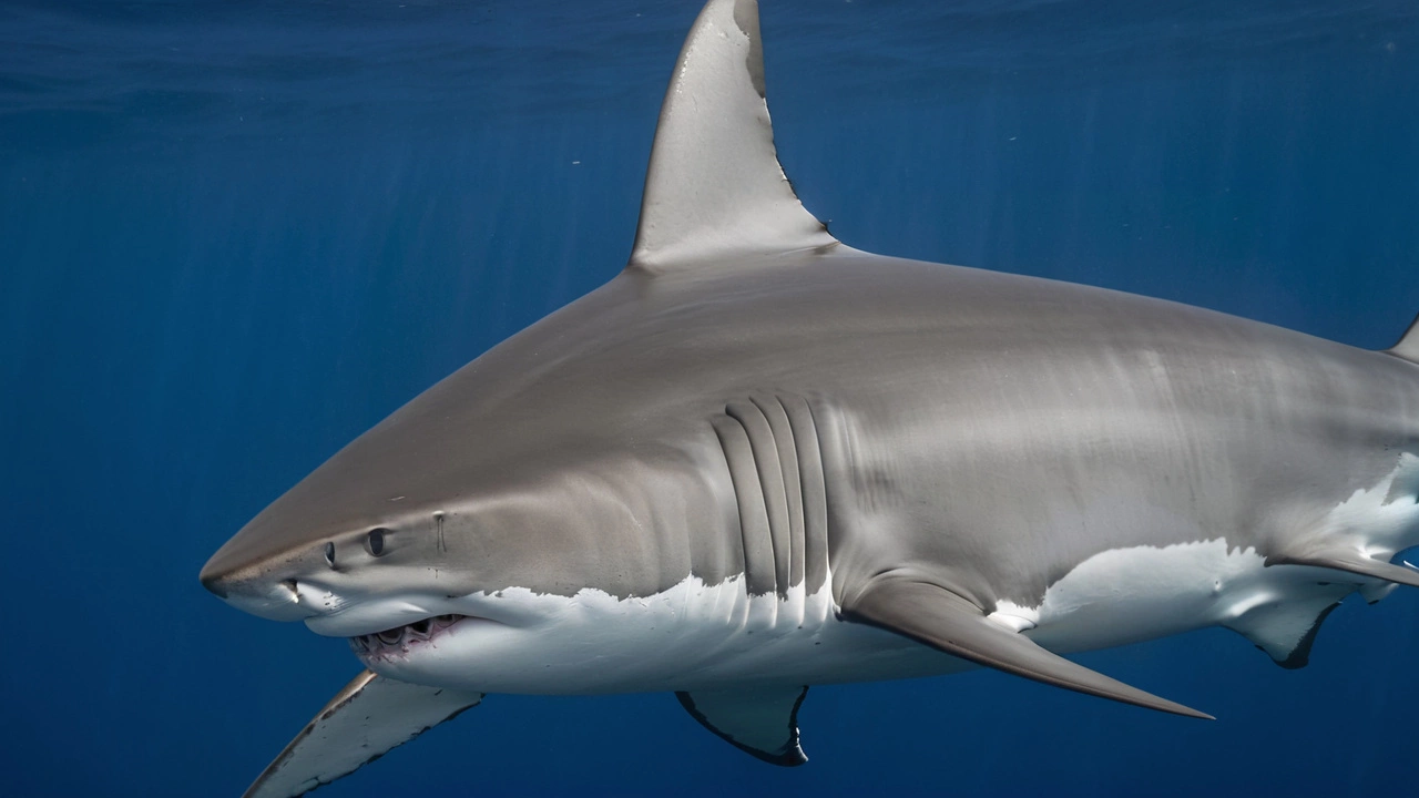 Трехметровая акула замечена в Большом Камне: Видео вызвало бурные обсуждения